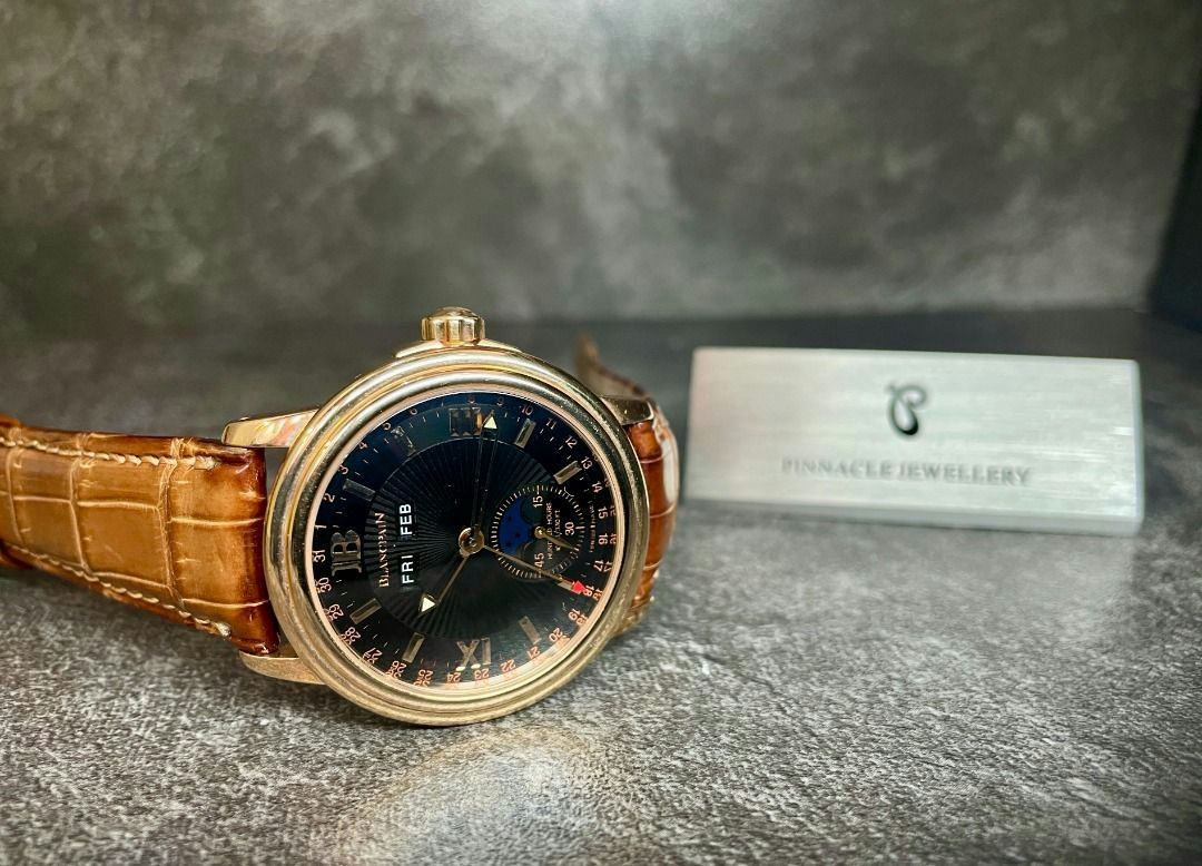 BLANCPAIN Léman Moonphase 2763-3630-53 二手名錶 圖片 2