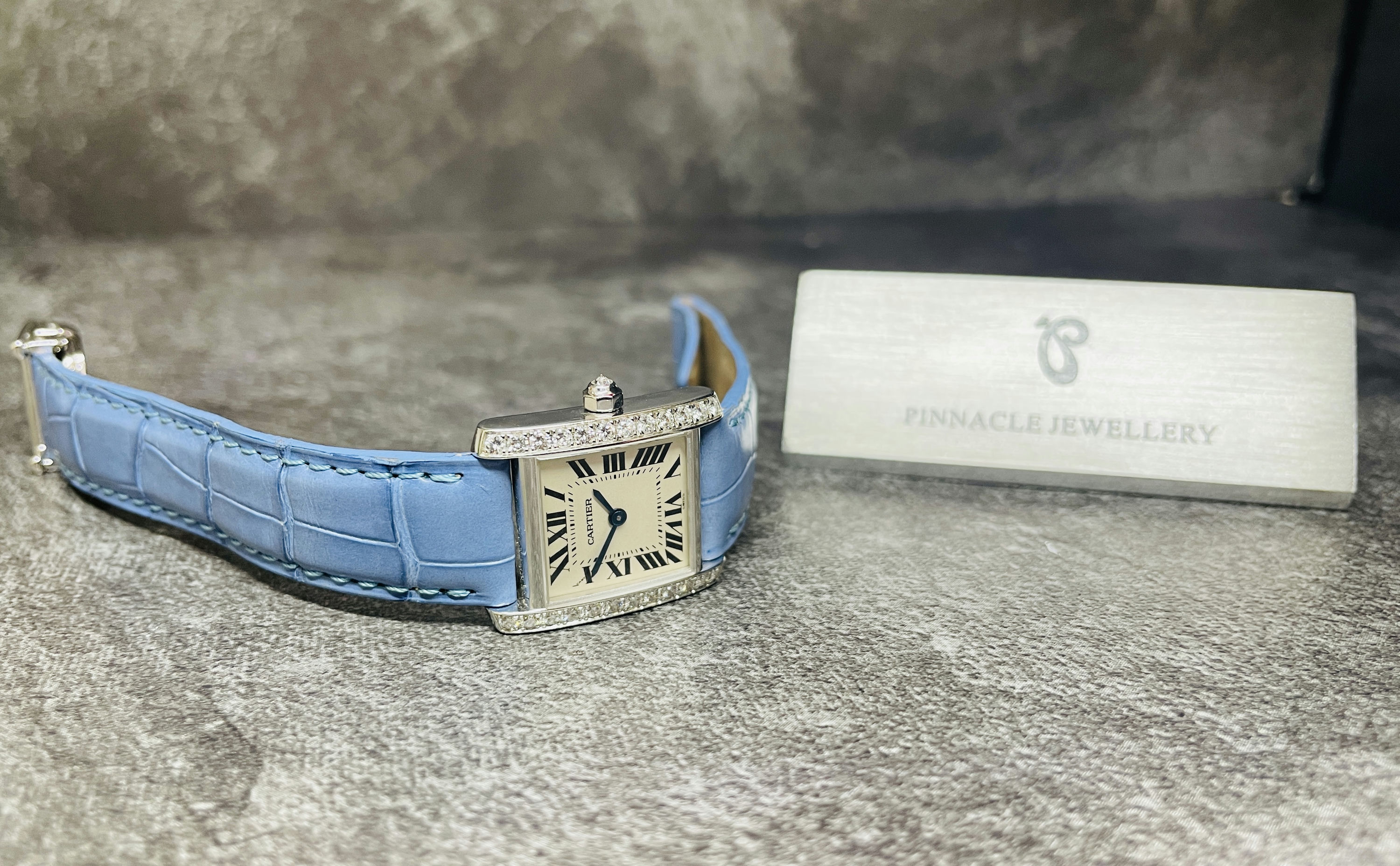 CARTIER Tank Française WE100251 Pre-owned Watch
