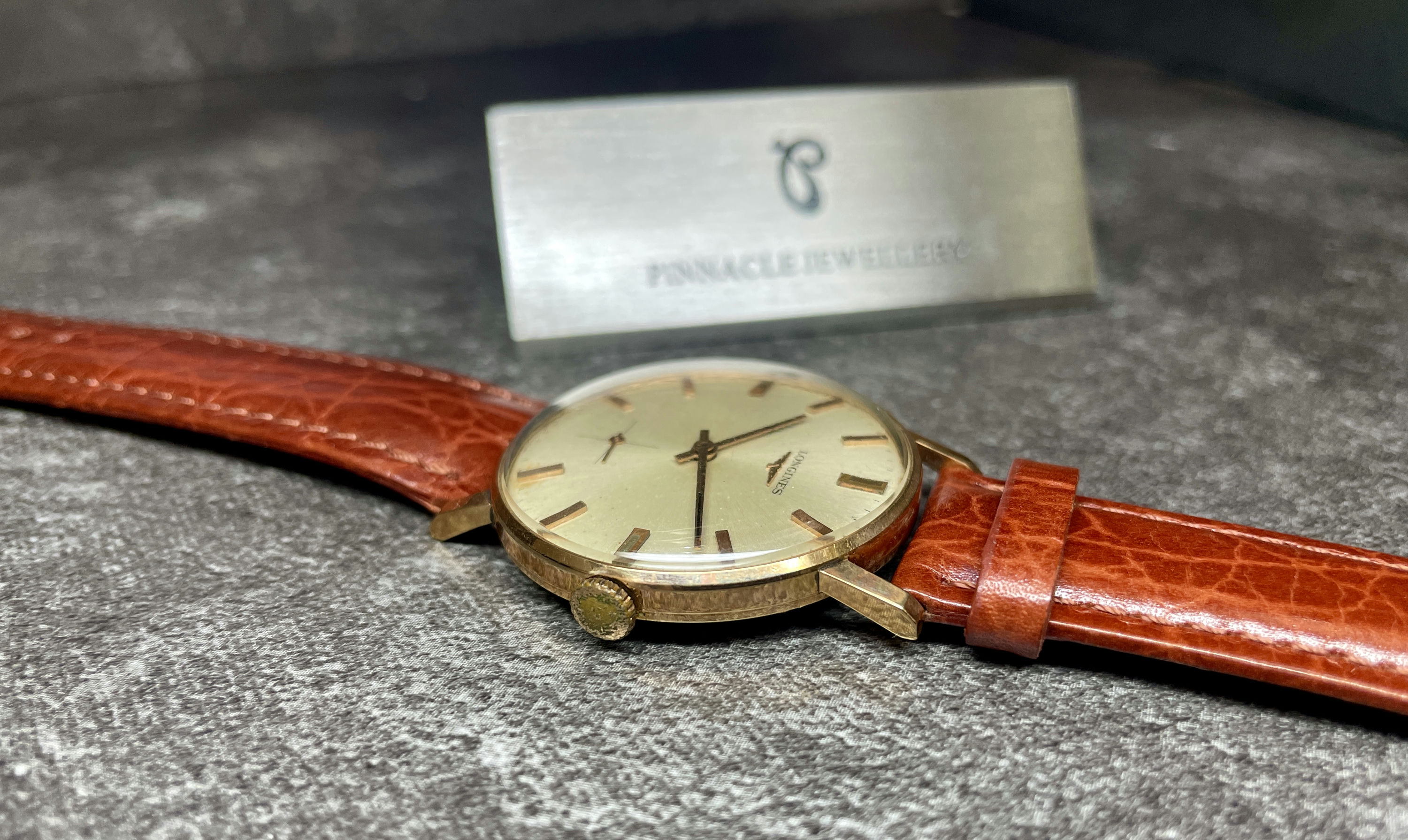 LONGINES Vintage Watch 小三針 手上鍊 二手名錶 圖片 4