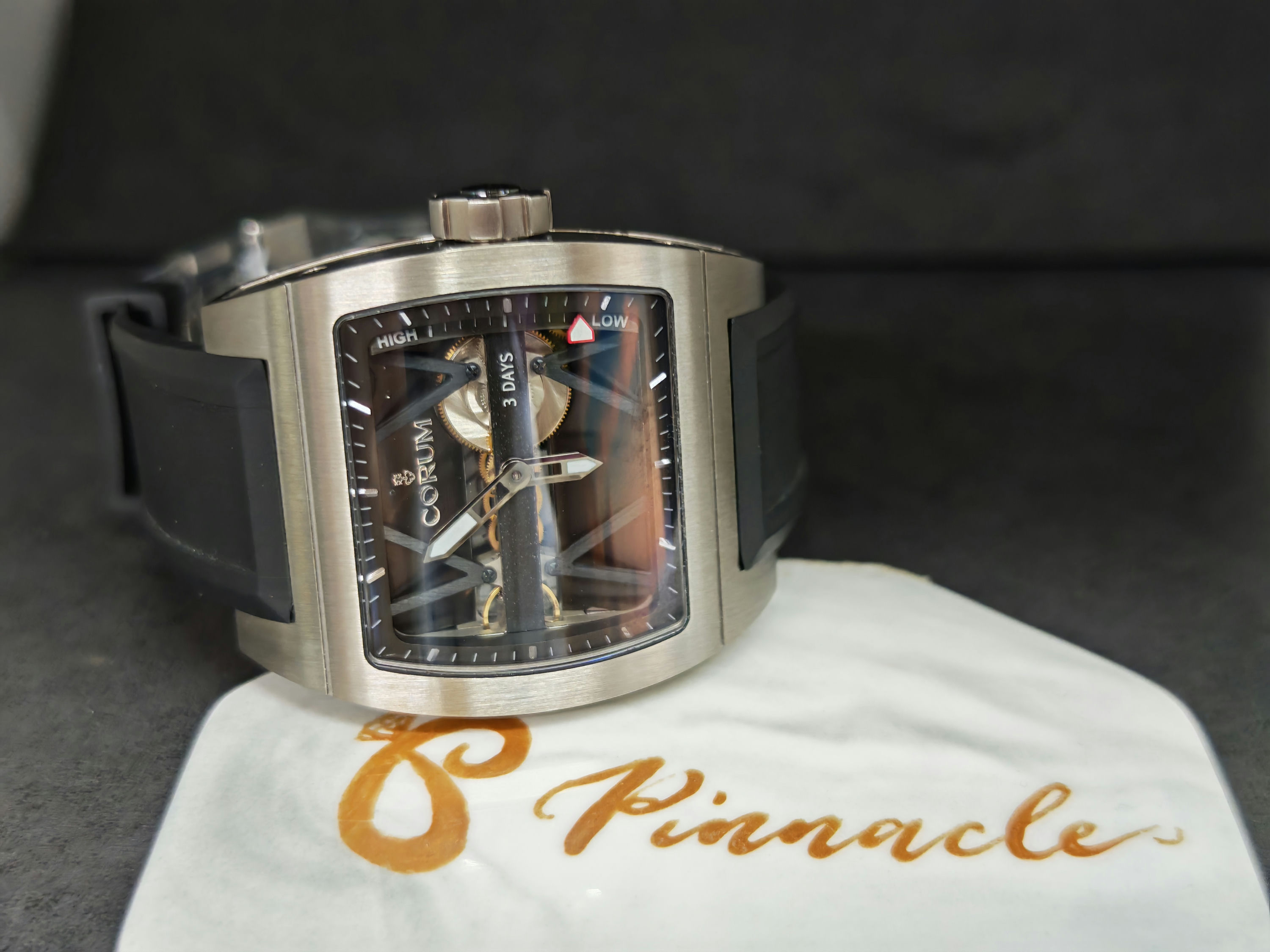 CORUM TI-BRIDGE 107.101.04/F371 0000 全新名錶