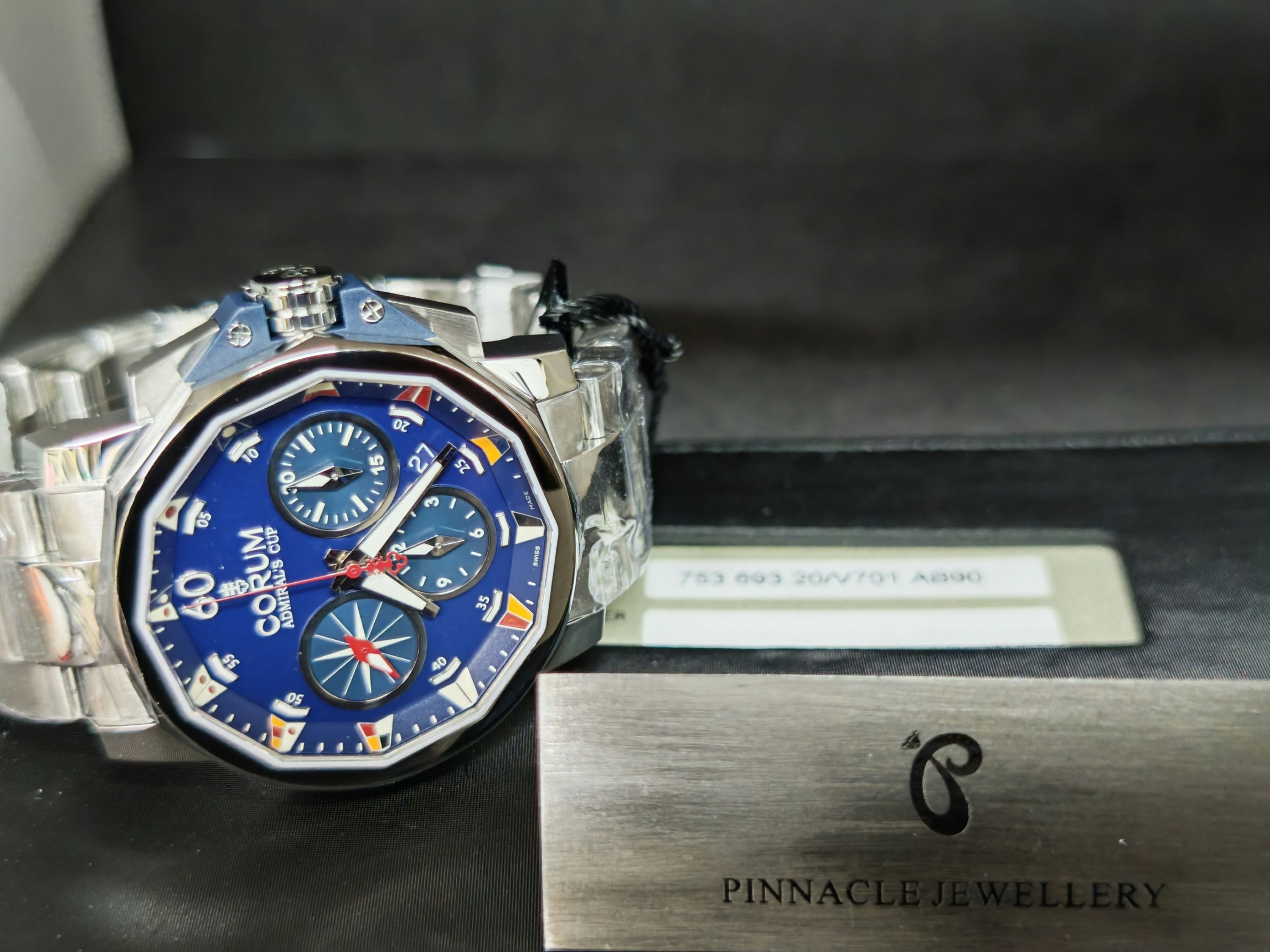 CORUM Admiral's Cup 753.693.20/V701 AB90 New Watch – photo 4