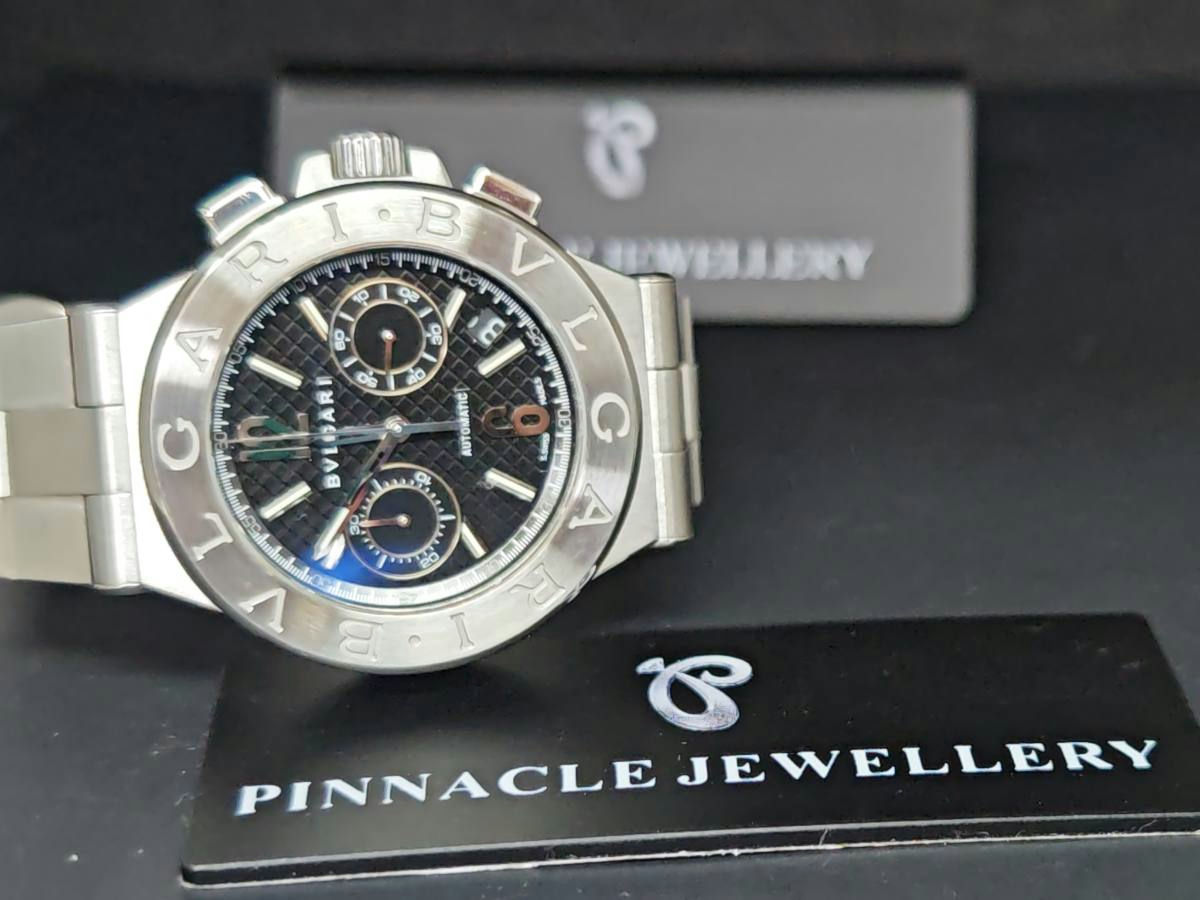 BVLGARI Diagono Chrono DG40SCH Pre-owned Watch