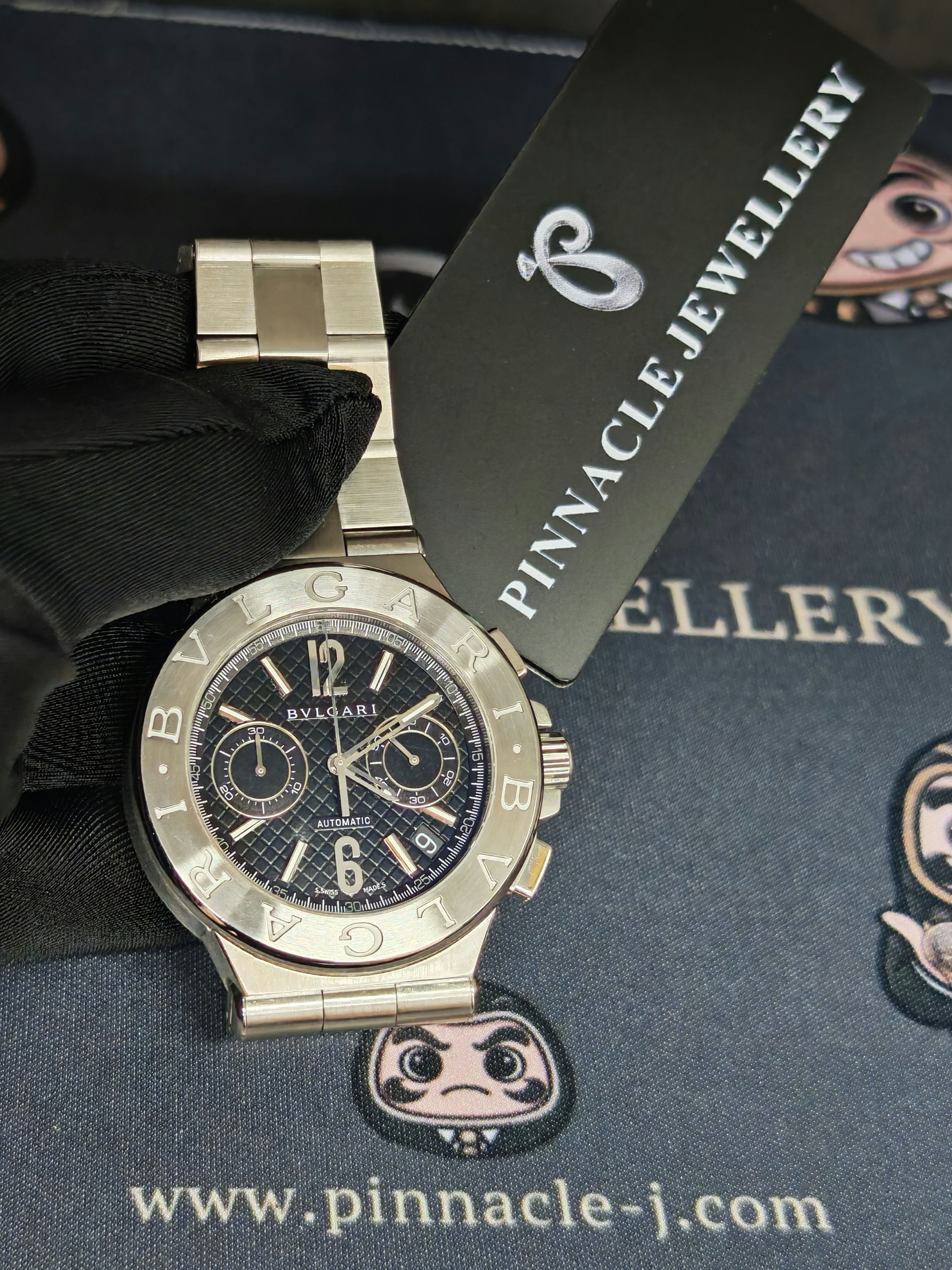 BVLGARI Diagono Chrono DG40SCH Pre-owned Watch – photo 6