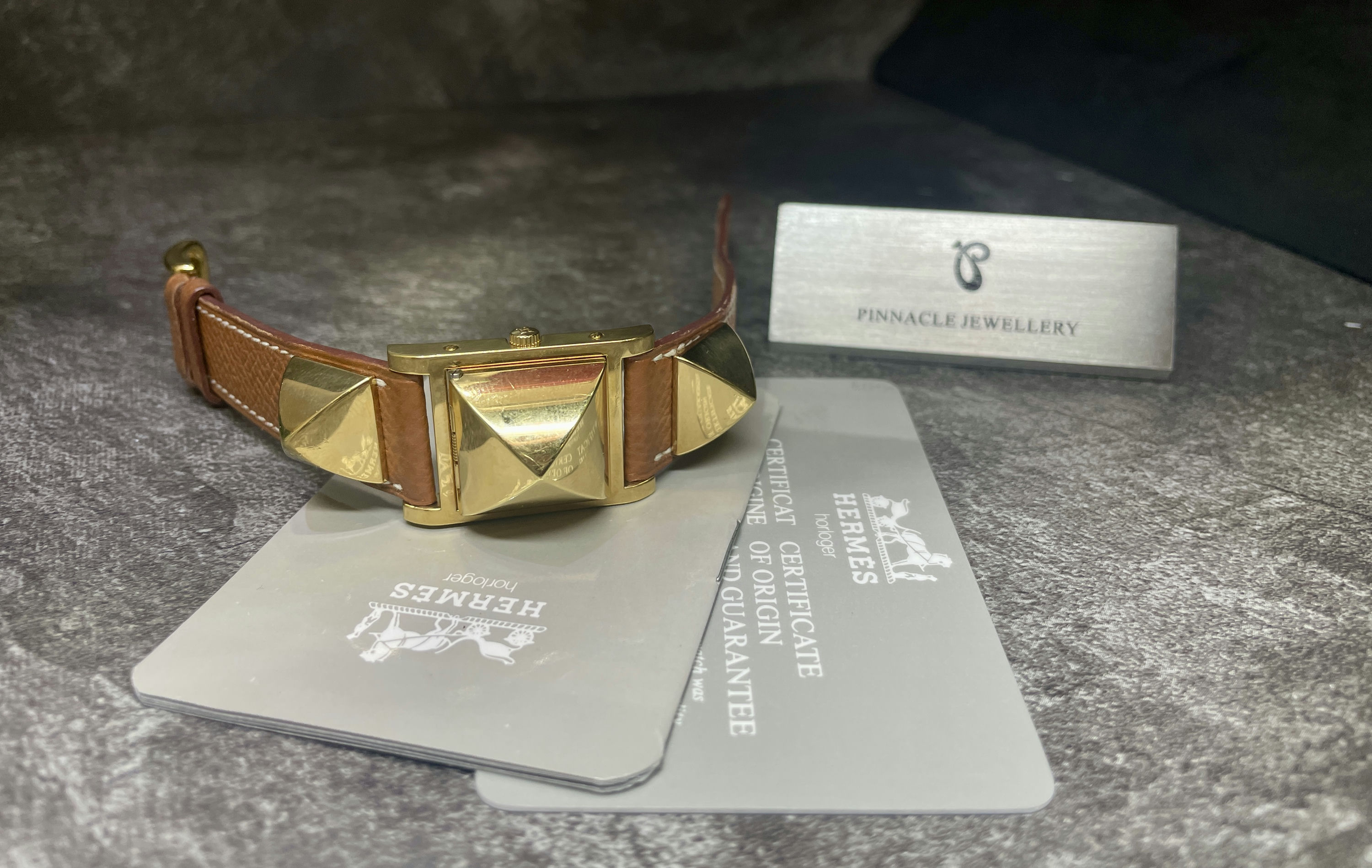 HERMES Medor Watch 129791 二手名錶 圖片 2