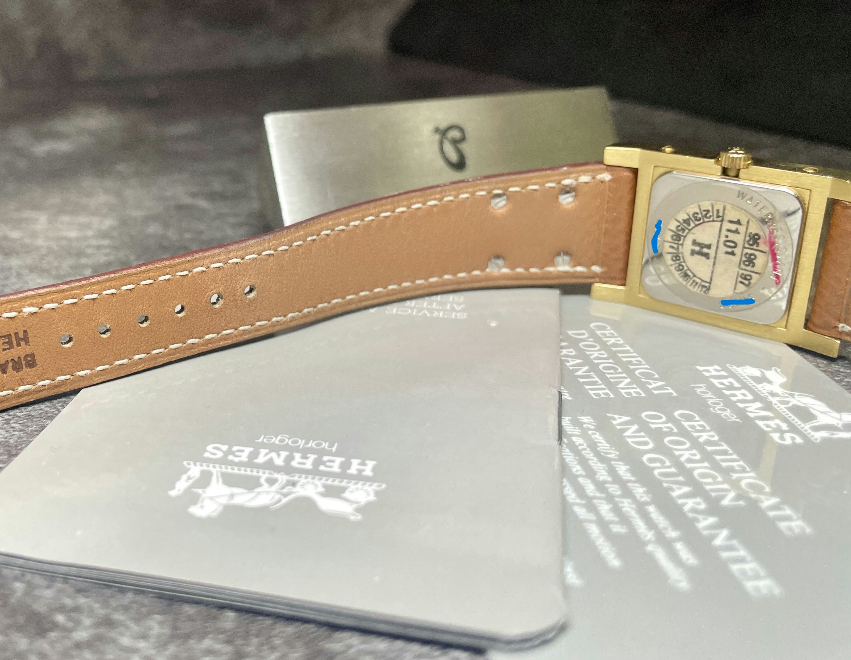 HERMES Medor Watch 129791 二手名錶 圖片 4