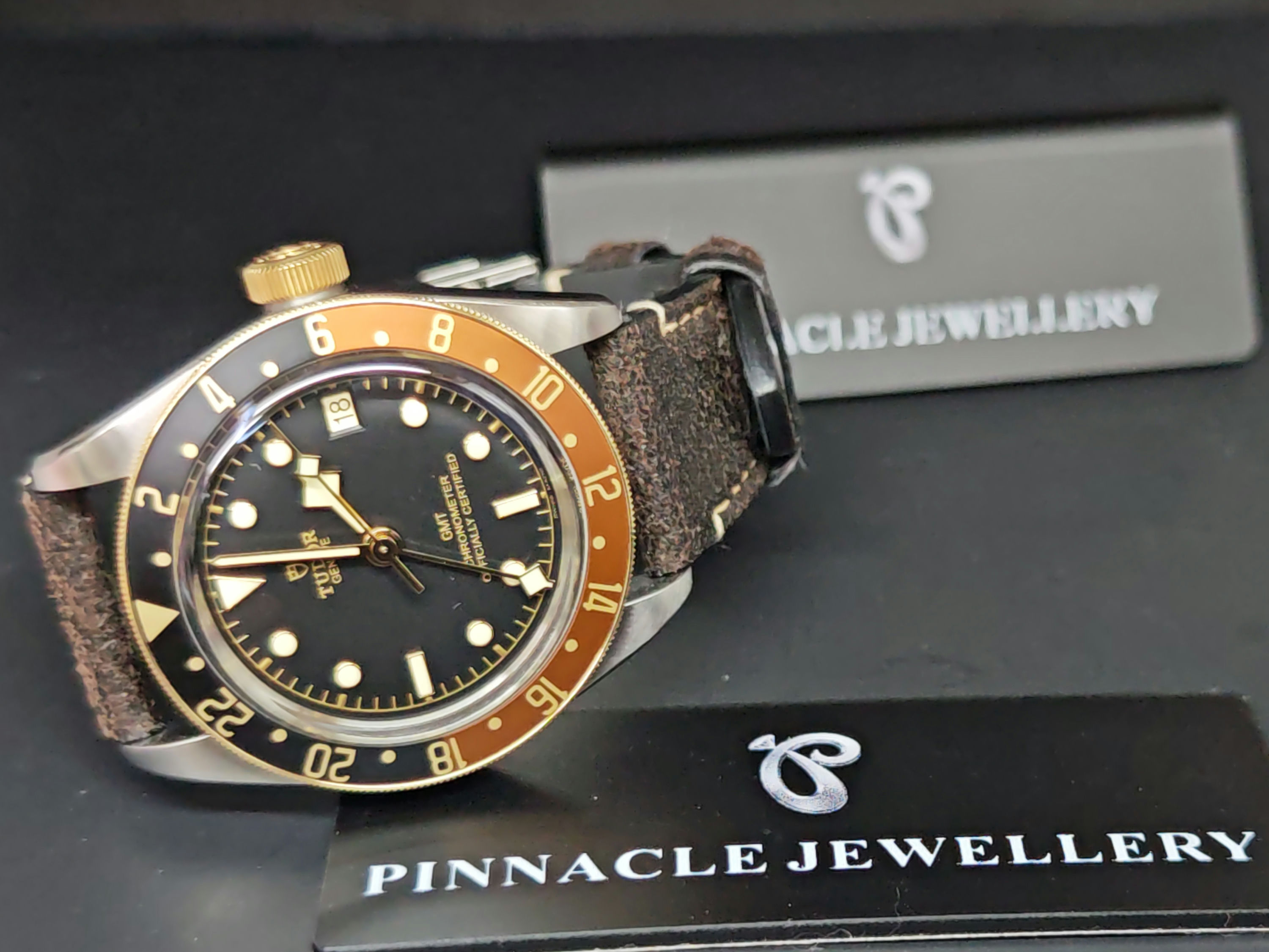 TUDOR Black Bay GMT 79833MN Pre-owned Watch
